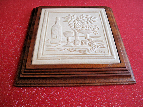Vintage styled teapot stand - vintage,