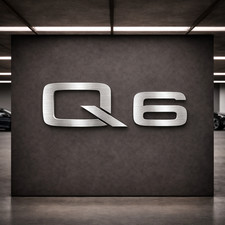 Audi Q6 Logo Crest 80cm
