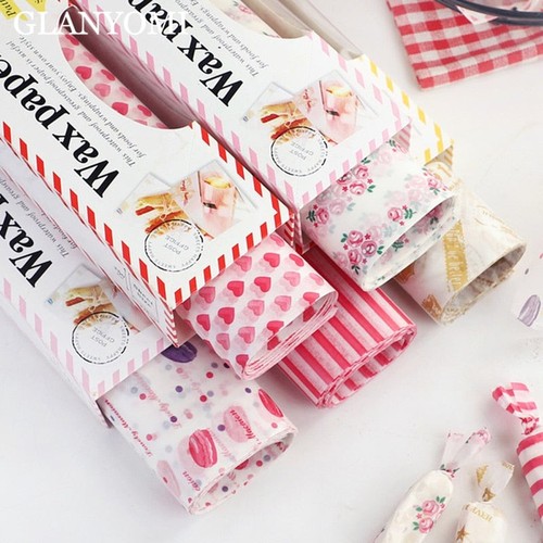 50pcs lot wax paper food - paper,