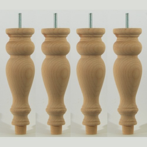 Traditional footstool legs - footstool,