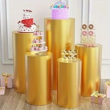 5pcs gold plinth - gold,
