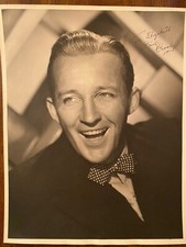 Bing Crosby Signed Autographed