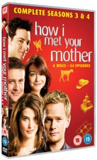 How I Met Your Mother: Seasons 3 and 4 DVD (2011) Josh Radnor cert 15 2 discs