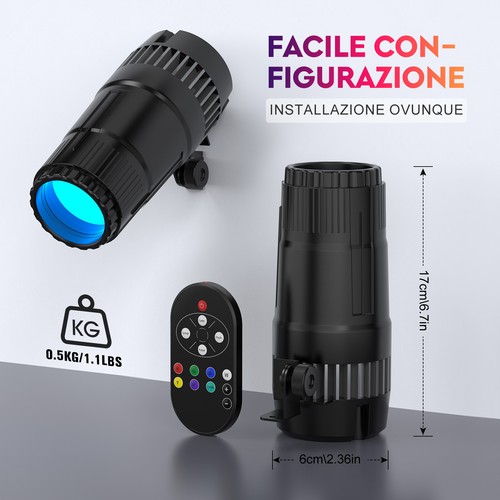 Rgbw led spotlight - 4, 1