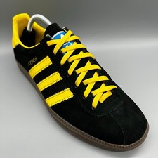 Adidas Originals Athen H01812 Black Yellow Dortmund Mens Uk 8.5 Terraces