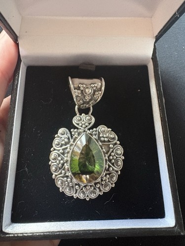 S925 mystic topaz - mystic, pendant