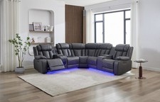 Zeus Leather Electric Recliner