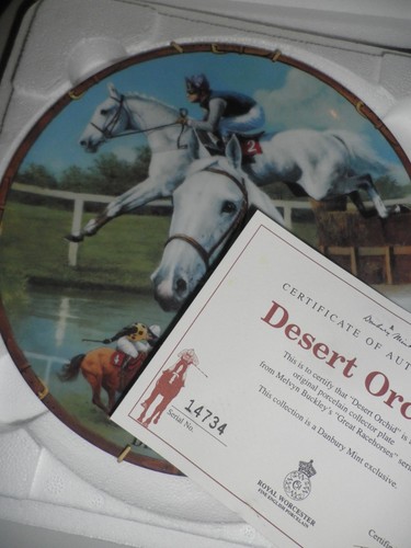 Desert orchid danbury mint - danbury,