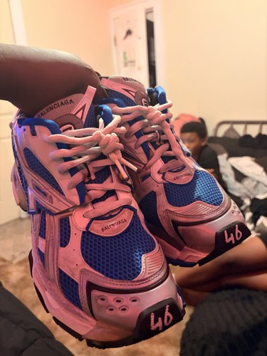 Balenciaga runners blue size - balenciaga,
