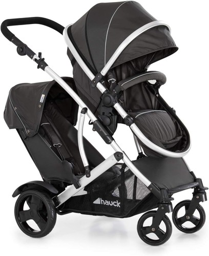 Double tandem pushchair for - double,