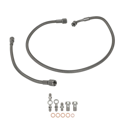 4an turbo oil feed hose - 4an, kit
