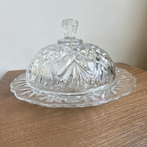 Vintage clear glass anchor - vintage,
