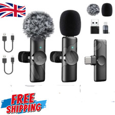 Wireless lapel microphone - 2x,