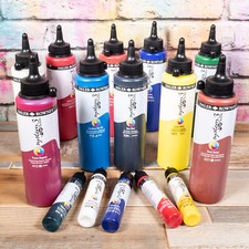 Daler Rowney System 3 Fluid Acrylic Multi Surface Quality Artist Colour Paint