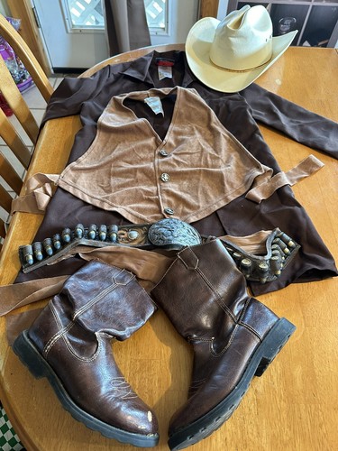 Cowboy costume youth size - cowboy,