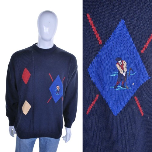 Vintage 80s argyll diamond - 80s,