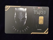 0.5g .999 fine 24k Gold Black