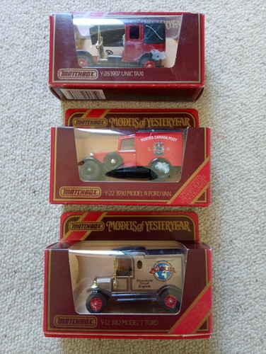 Matchbox models yesteryear - of,