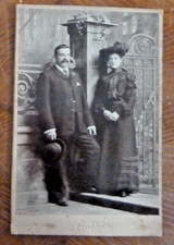 Large CDV Gentleman & His Aunt