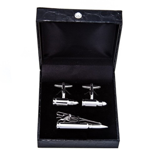 Bullet army police cufflinks - police,