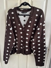 Yours Chocolate Brown Cardigan