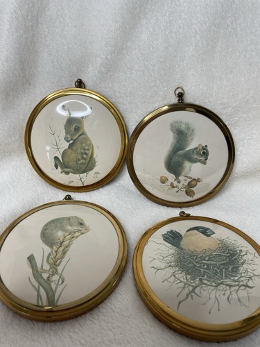 Vintage circular brass - 4,