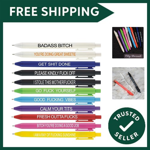 11pcs funny pens set - 11pcs,