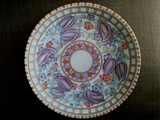 Charlotte Rhead Crown Ducal 4794 Kashmere 12 inch Signed  Charger. Perfect. 