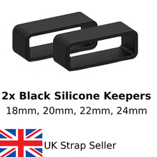 2 x Watch Strap Band Keeper
