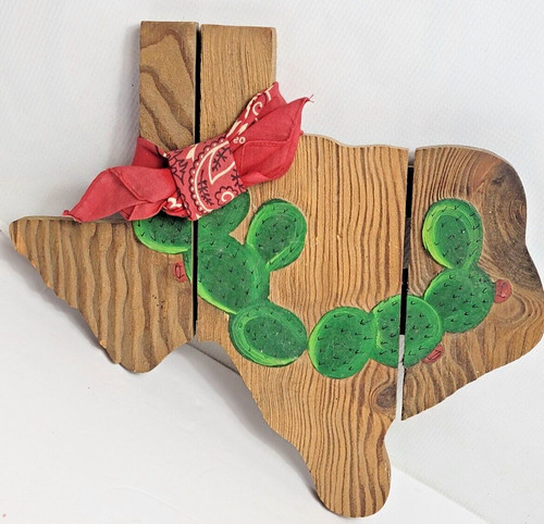 Vintage unique wooden texas - wooden,