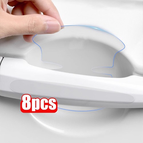 Clear car door handle bowl - clear,
