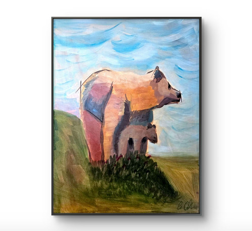 Imagine art animal - imagine, bear