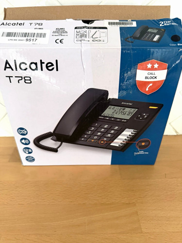Alcatel t78 corded telephone - alcatel,