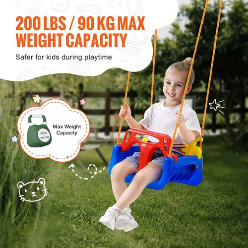 Kids swing seat - 3‑in‑1,