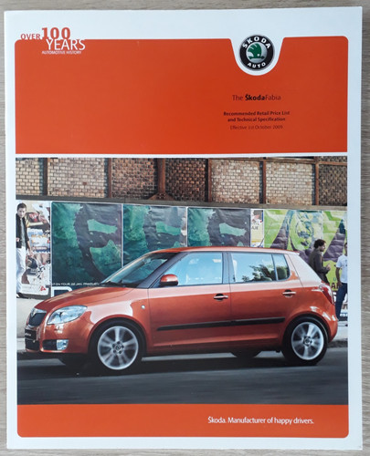 Skoda fabia technical prices - fabia,