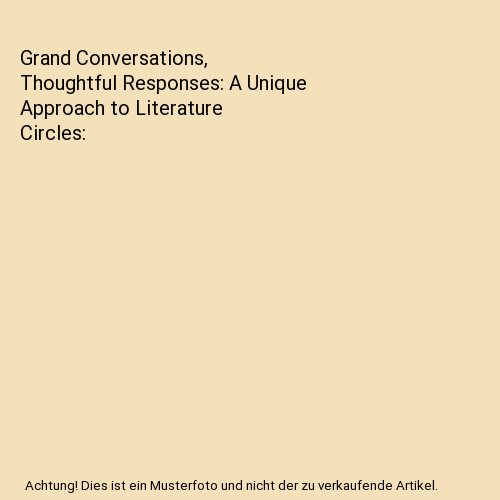 Grand conversations - grand,