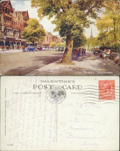 Southport lord street 1934 - lord,