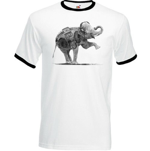 Music elephant mens - elephant, funny