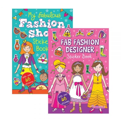 Fashion sticker book a4 - fashion,