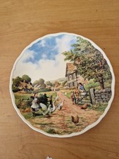 Royal Doulton Plate Village Life By Anthony Forster