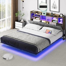 King Size Metal Platform Bed