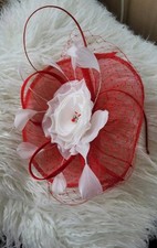 Jacques Vert Fascinator Red