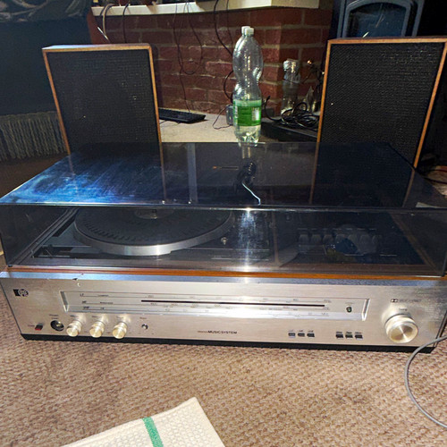Pye stereo music centre record - music,
