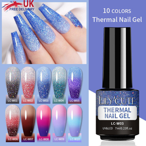 Gel nail polish - nail, color