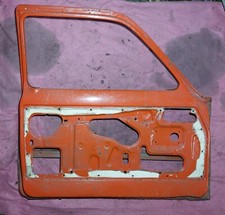 MK1 ESCORT 2 DOOR PASSENGER FRONT DOOR, SKIN REMOVED, FOR SPARES / REPAIR / CUTS