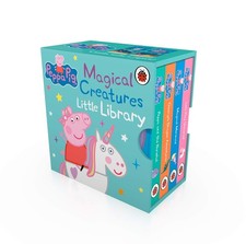 Peppa Pig Magical Creatures 4 Story Books Box Set unicorns, narwhals, mermaids