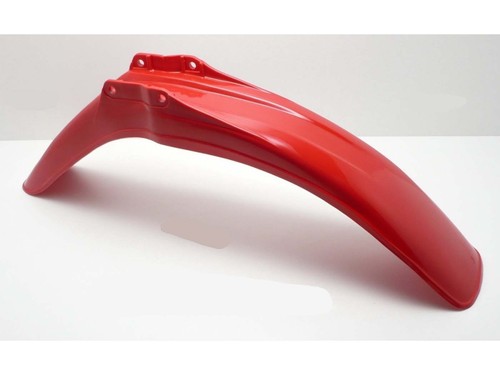Mudguard red front plastic - , for