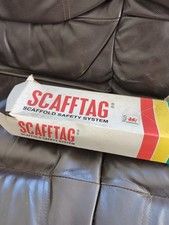 Scafftag Inspection Tag for Scaffold Towers Site Systems Kits Holders & Inserts