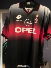 Vintage 90s AC Milan Training Shirt Size XL In Great Condition!