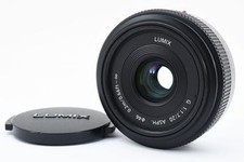Near Mint-Panasonic LUMIX G 20mm F/1.7 ASPH. LENS H-H020 W/Cap